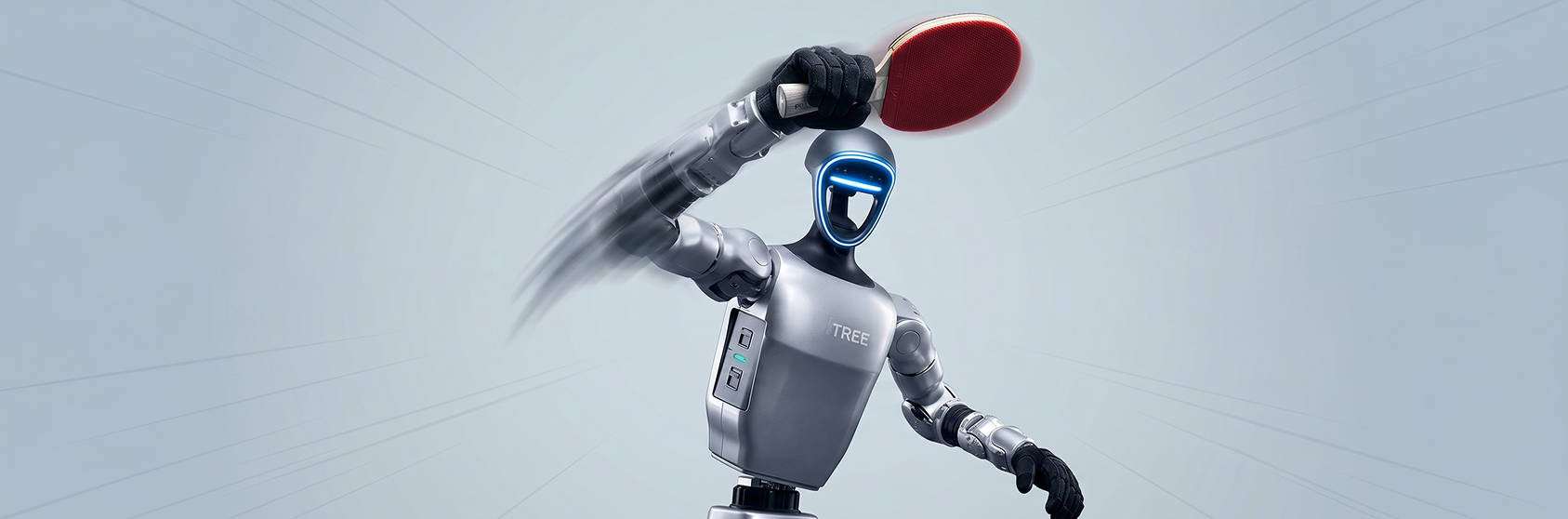 Tennis Humanoid Robot